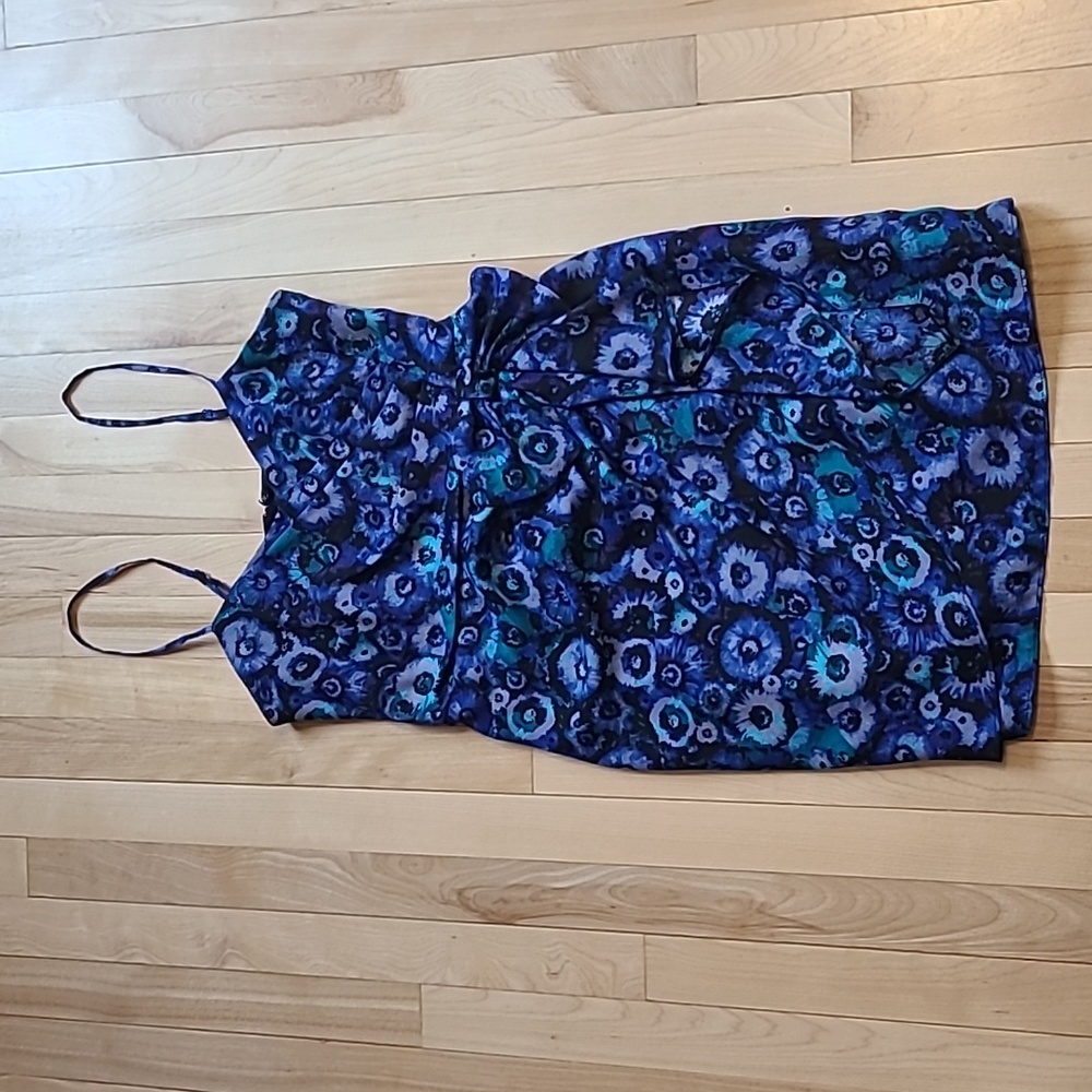 LC Lauren Conrad Floral Faux Wrap Dress